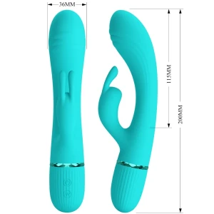 PRETTY LOVE - SCOCCO VIBRATOR RABBIT TÃRKIS